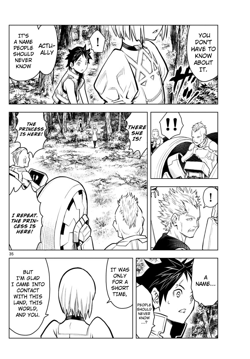 Soukyuu no Ariadne Chapter 1 page 35 - Chapter 1: The flying city of the heavens