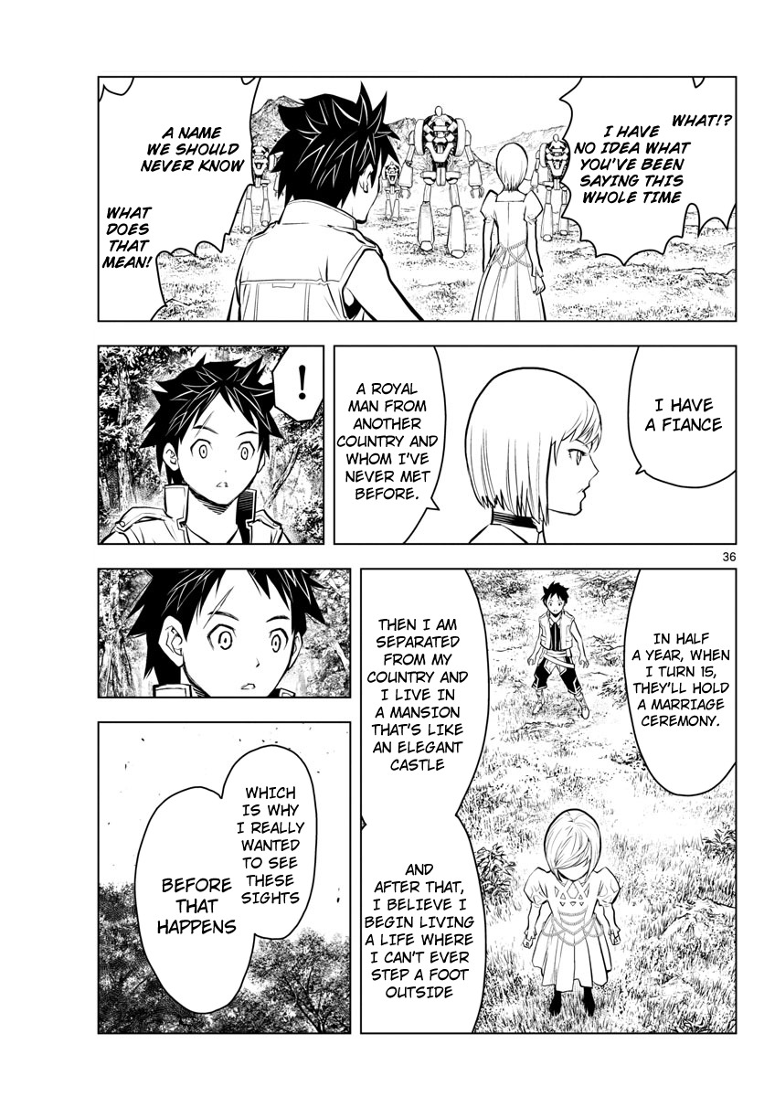 Soukyuu no Ariadne Chapter 1 page 36 - Chapter 1: The flying city of the heavens