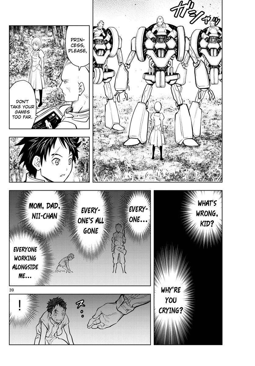 Soukyuu no Ariadne Chapter 1 page 38 - Chapter 1: The flying city of the heavens