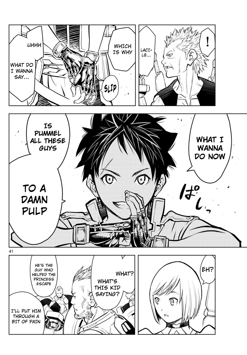 Soukyuu no Ariadne Chapter 1 page 40 - Chapter 1: The flying city of the heavens