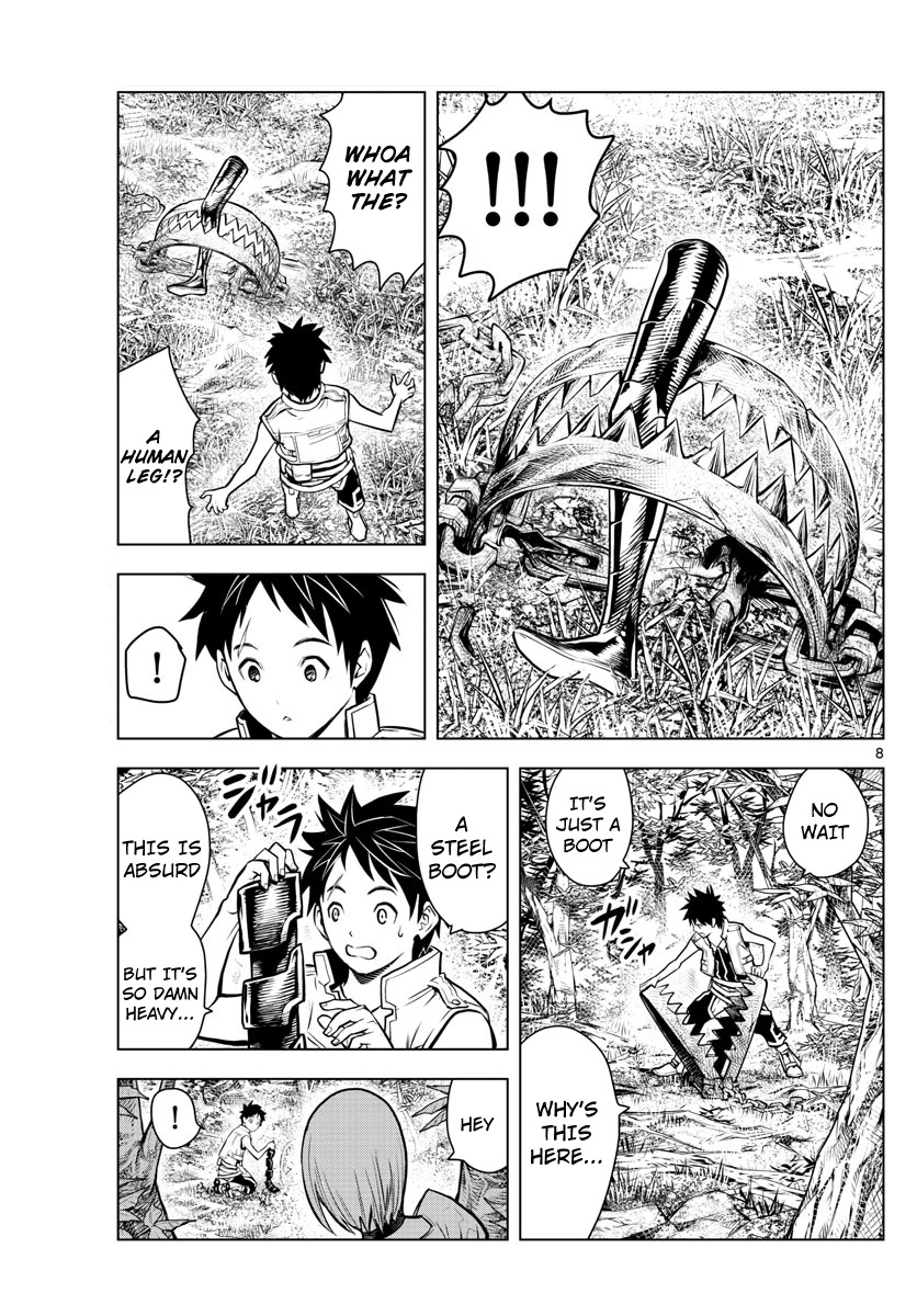 Soukyuu no Ariadne Chapter 1 page 8 - Chapter 1: The flying city of the heavens