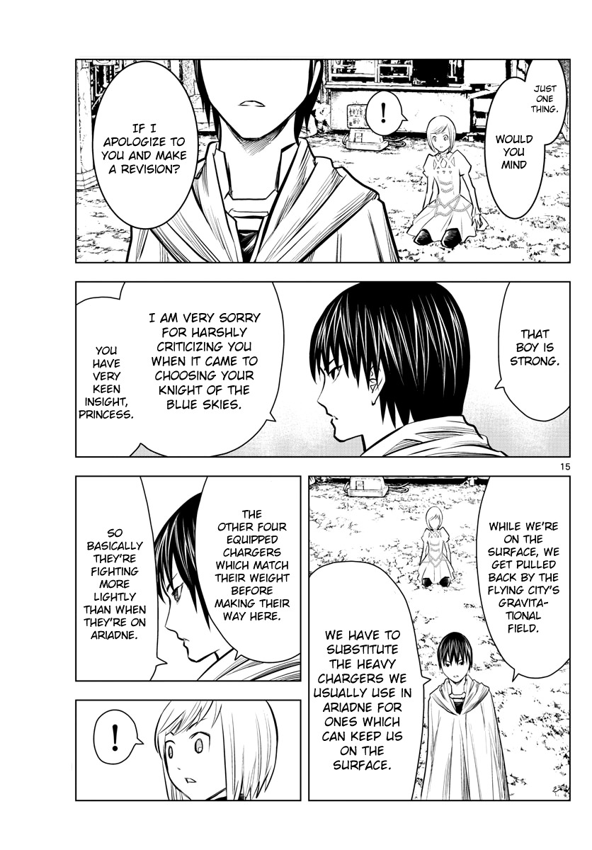 Soukyuu no Ariadne Chapter 10 page 15 - Chapter 10: Someone Who Will Move Forward