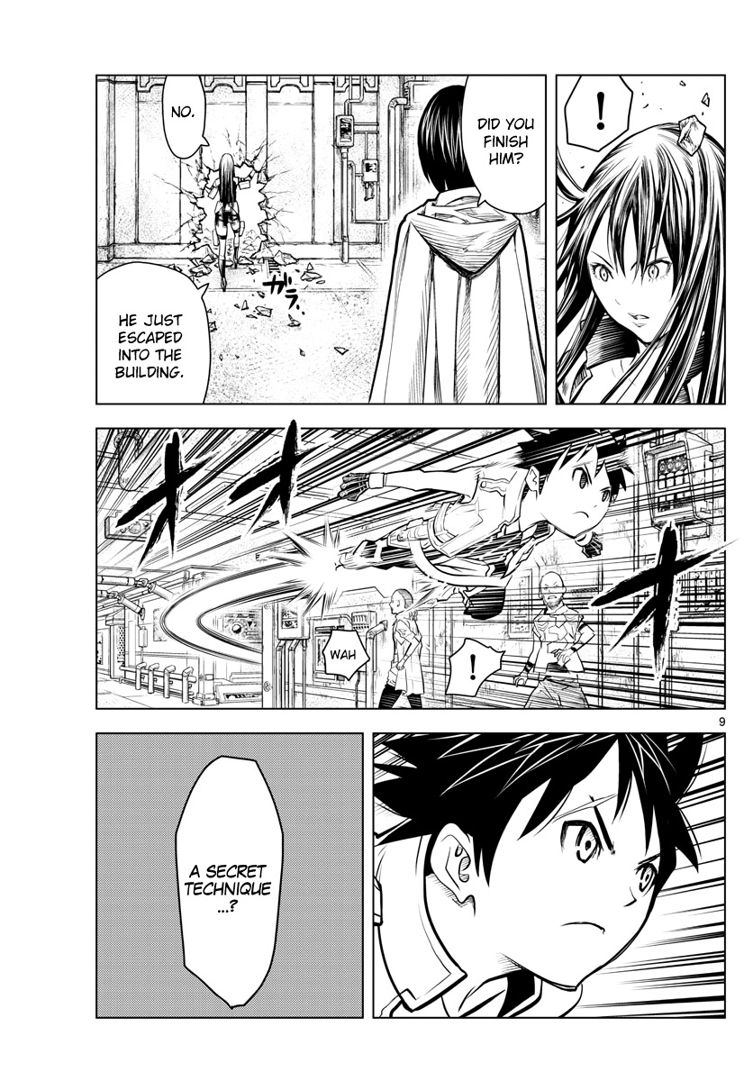 Soukyuu no Ariadne Chapter 10 page 9 - Chapter 10: Someone Who Will Move Forward