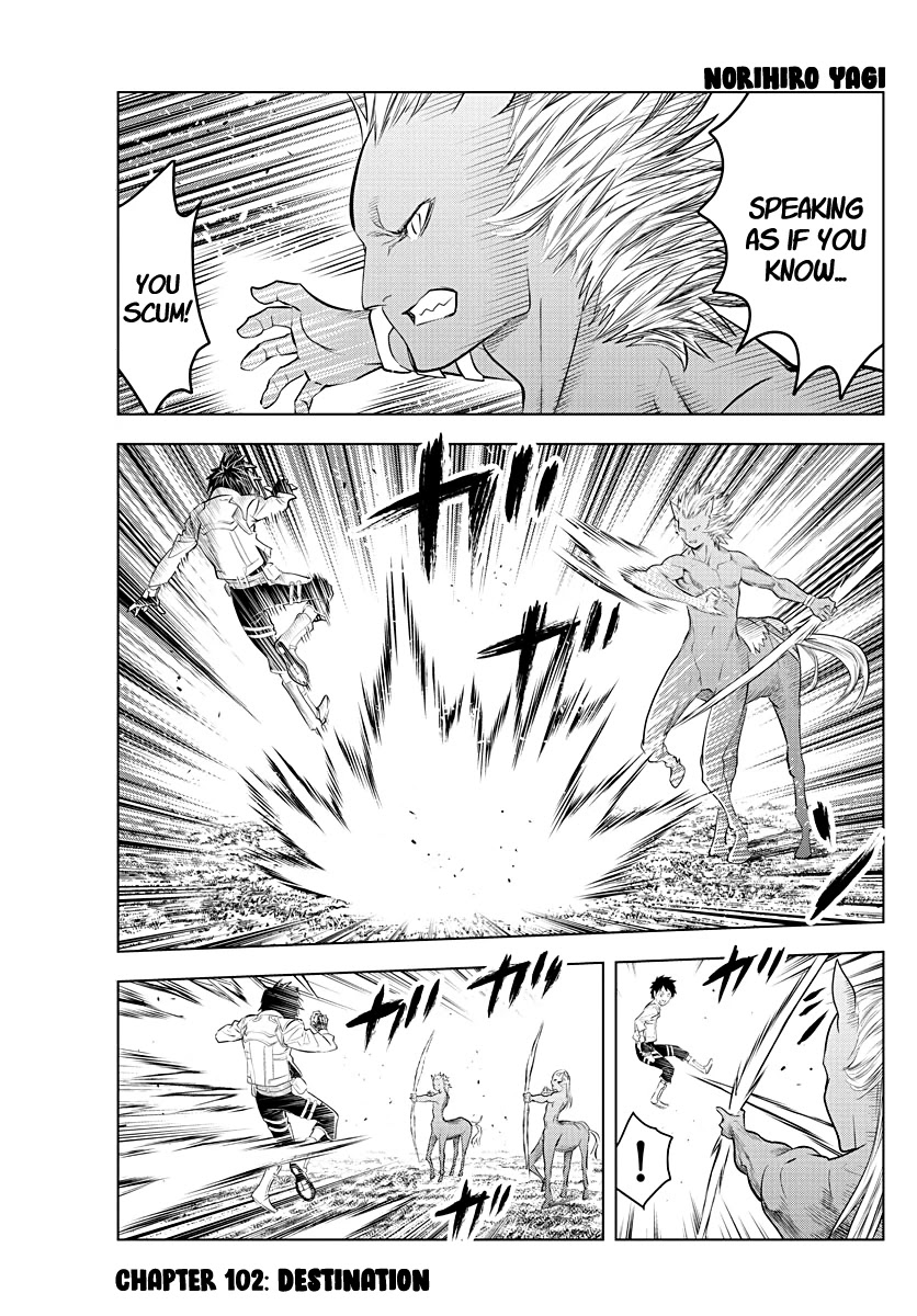Soukyuu no Ariadne Chapter 102 page 1 - Chapter 102: Destination