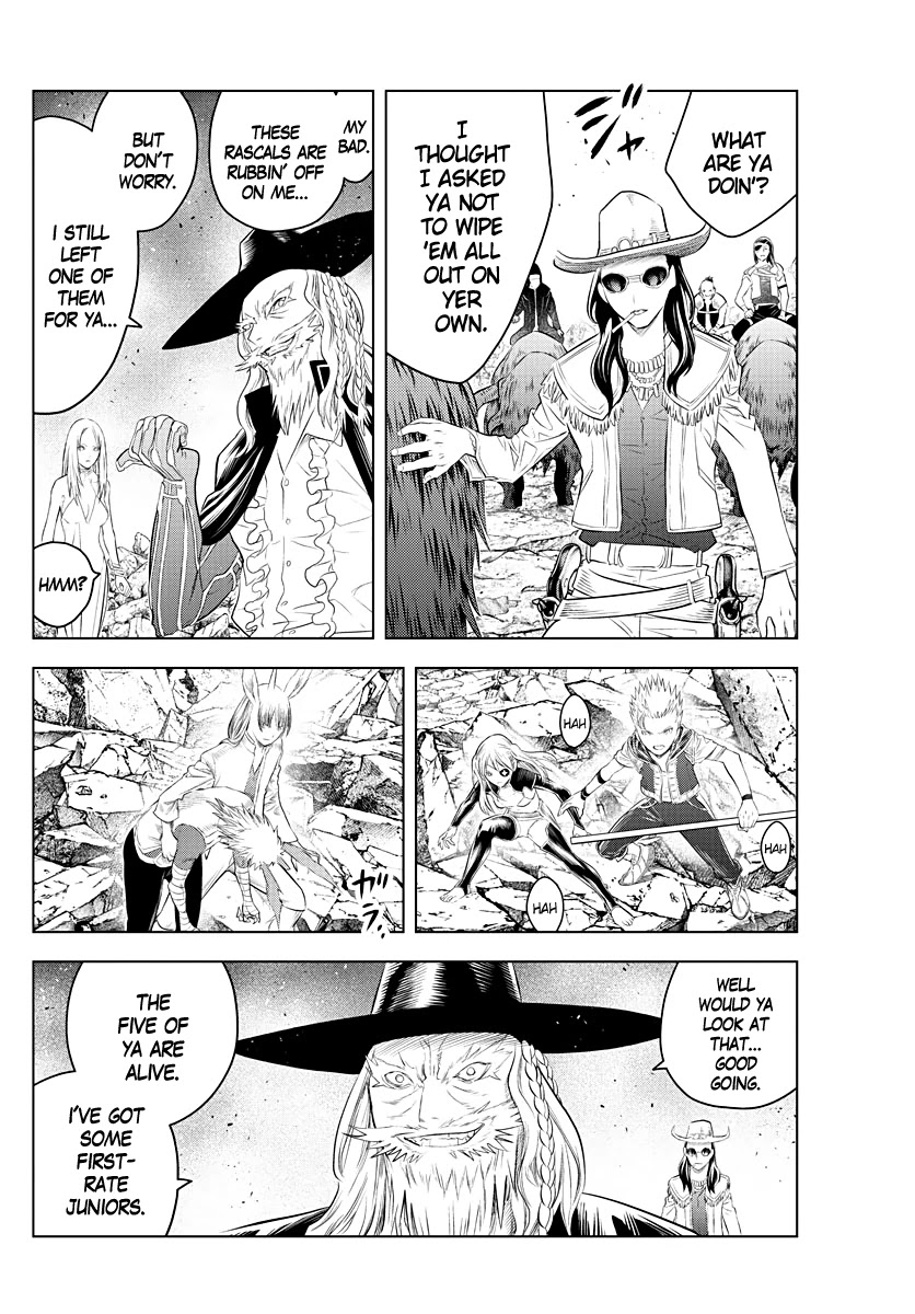 Soukyuu no Ariadne Chapter 105 page 11 - Chapter 105: Red Arm Gladias