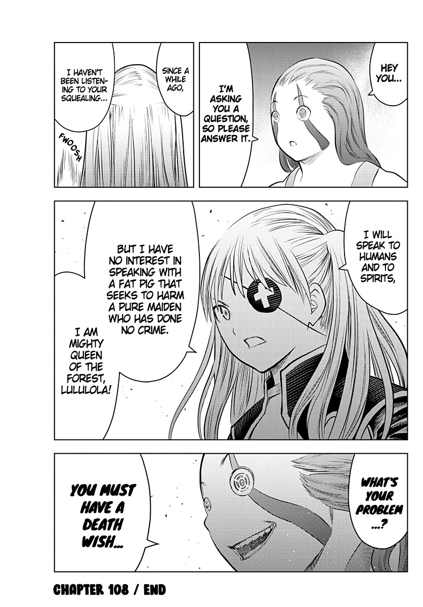 Soukyuu no Ariadne Chapter 108 page 17 - Chapter 108: Death Wish