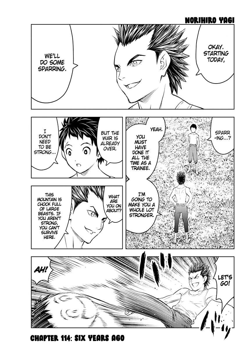 Soukyuu no Ariadne Chapter 114 page 1 - Chapter 114: Six Years Ago