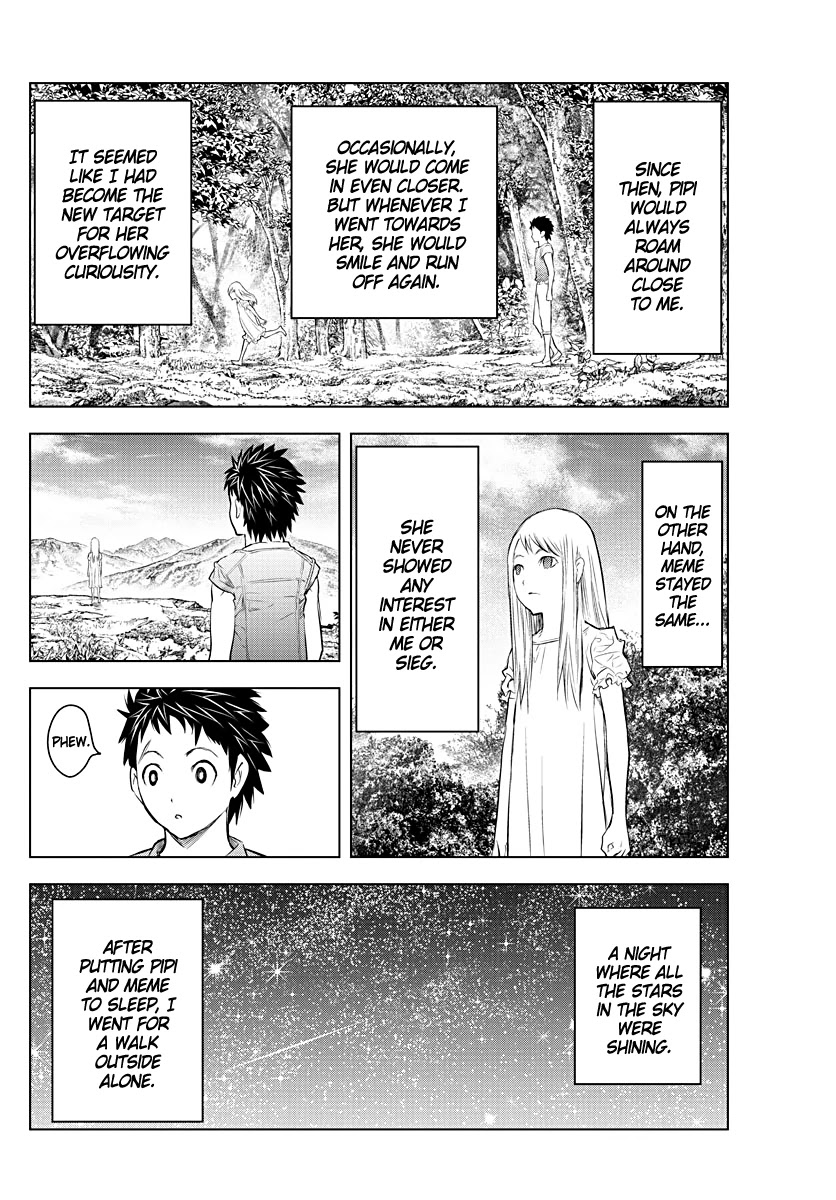 Soukyuu no Ariadne Chapter 115 page 14 - Chapter 115: Pipi and Meme