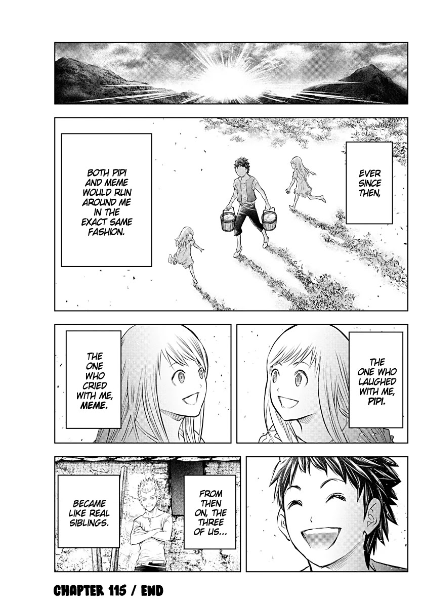 Soukyuu no Ariadne Chapter 115 page 17 - Chapter 115: Pipi and Meme