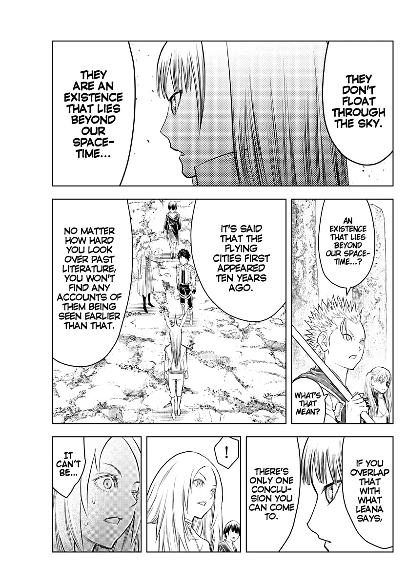 Soukyuu no Ariadne Chapter 118 page 7 - Chapter 118: Flying Cities