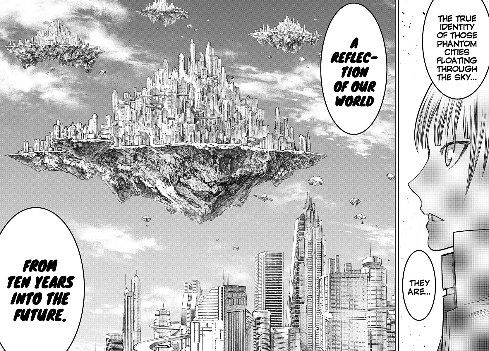Soukyuu no Ariadne Chapter 118 page 8 - Chapter 118: Flying Cities
