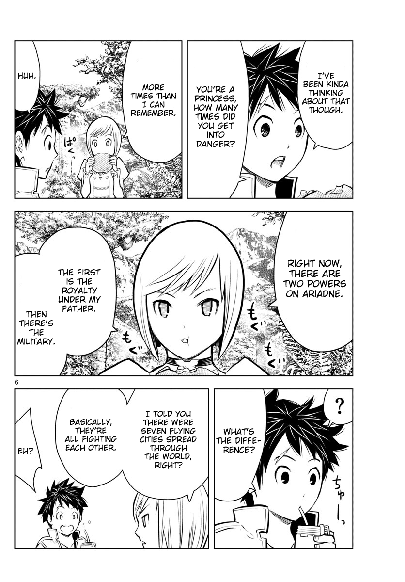 Soukyuu no Ariadne Chapter 12 page 5 - Chapter 12: The Goddess of Peace