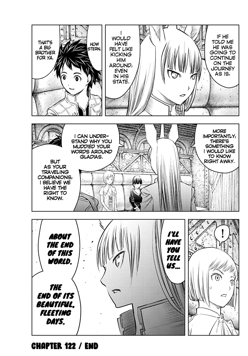 Soukyuu no Ariadne Chapter 122 page 17 - Chapter 122: Beautiful, Fleeting