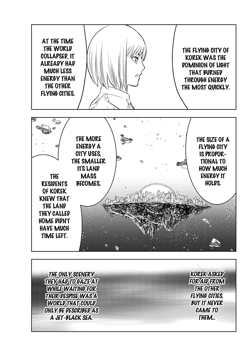 Soukyuu no Ariadne Chapter 123 page 13 - Chapter 123: Flying Cities