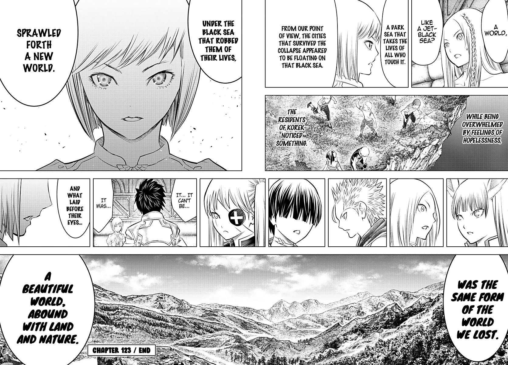 Soukyuu no Ariadne Chapter 123 page 14 - Chapter 123: Flying Cities
