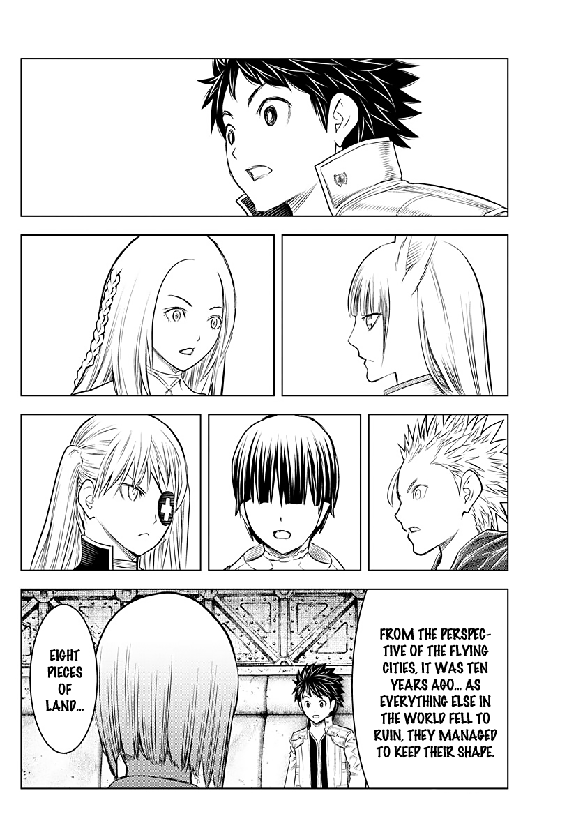 Soukyuu no Ariadne Chapter 123 page 6 - Chapter 123: Flying Cities