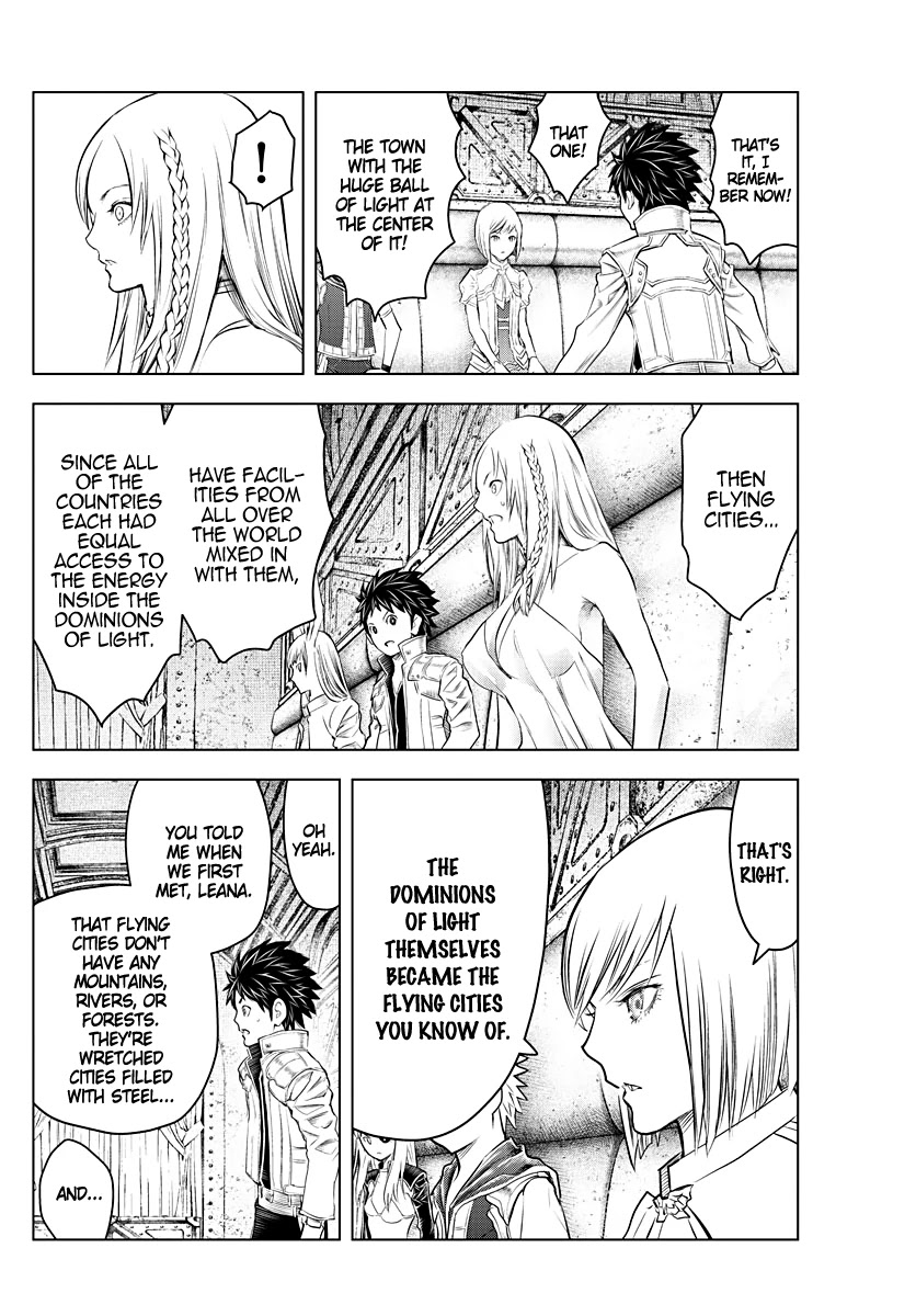 Soukyuu no Ariadne Chapter 123 page 8 - Chapter 123: Flying Cities
