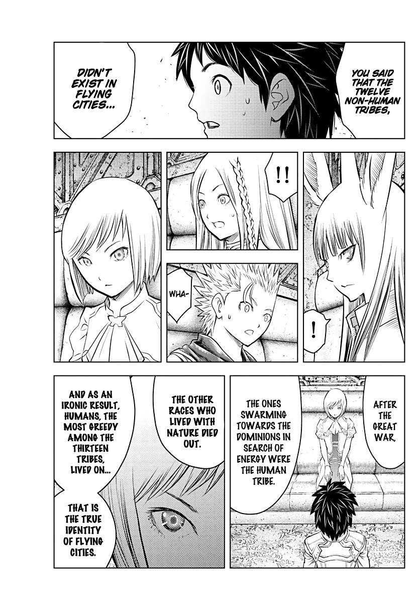 Soukyuu no Ariadne Chapter 123 page 9 - Chapter 123: Flying Cities