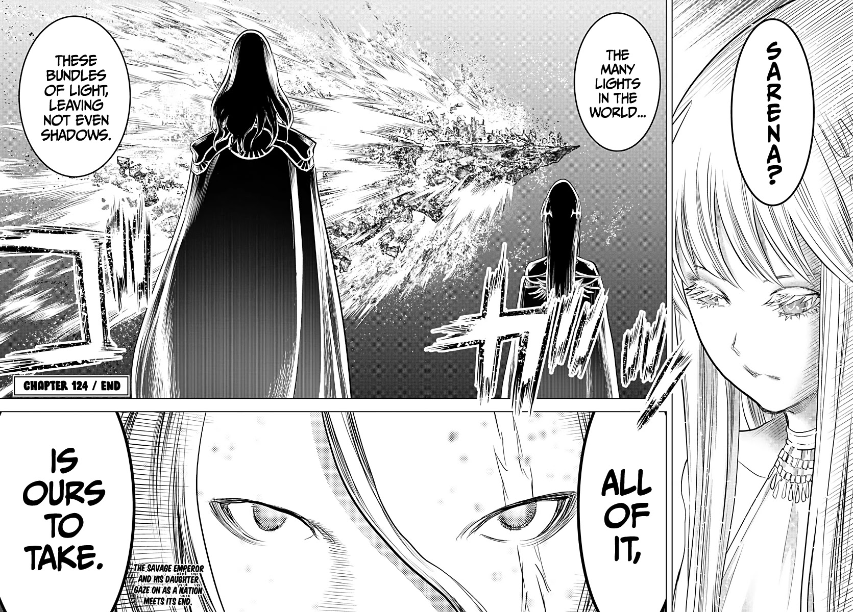 Soukyuu no Ariadne Chapter 124 page 16 - Chapter 124: Bundles of Light