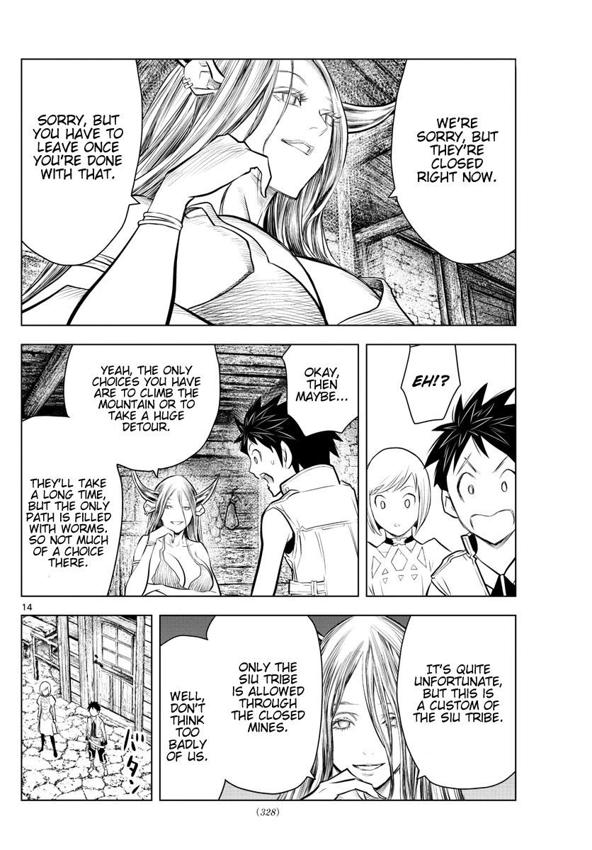 Soukyuu no Ariadne Chapter 13 page 13 - Chapter 13: Siu Tribe Village