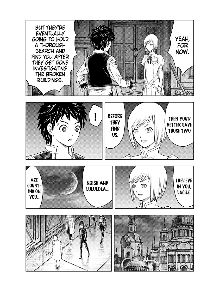Soukyuu no Ariadne Chapter 135 page 11 - Chapter 135: On the Run