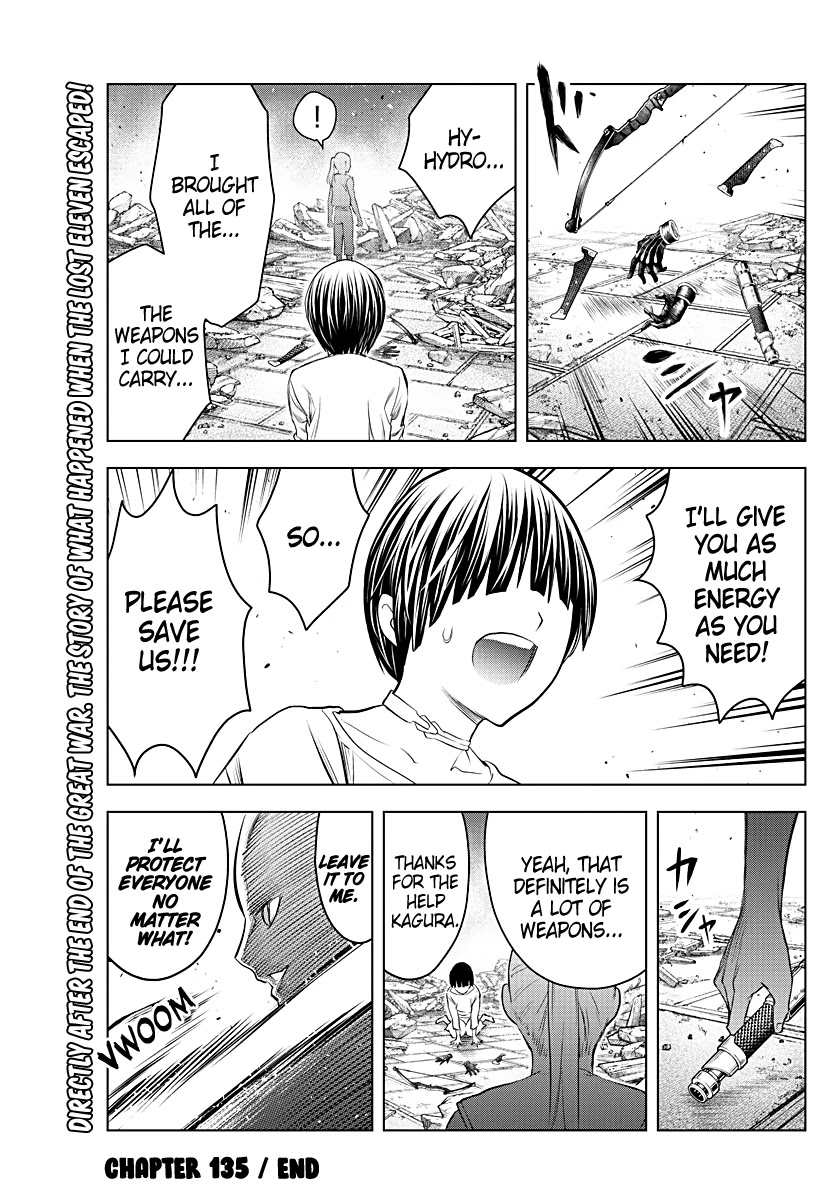 Soukyuu no Ariadne Chapter 135 page 17 - Chapter 135: On the Run