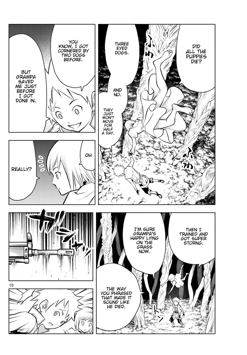 Soukyuu no Ariadne Chapter 15 page 10 - Chapter 15: Three Eyed Dog