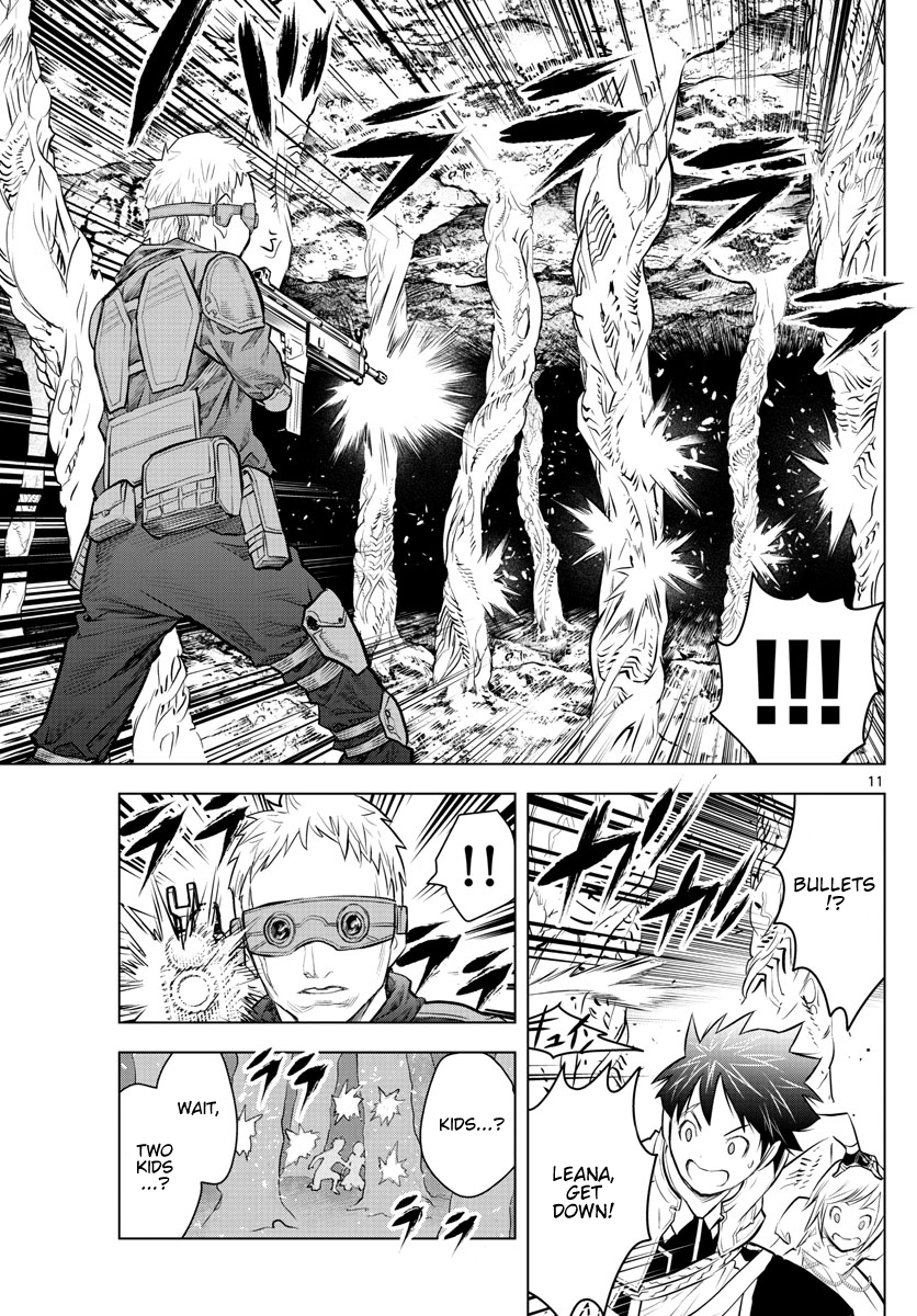 Soukyuu no Ariadne Chapter 15 page 11 - Chapter 15: Three Eyed Dog
