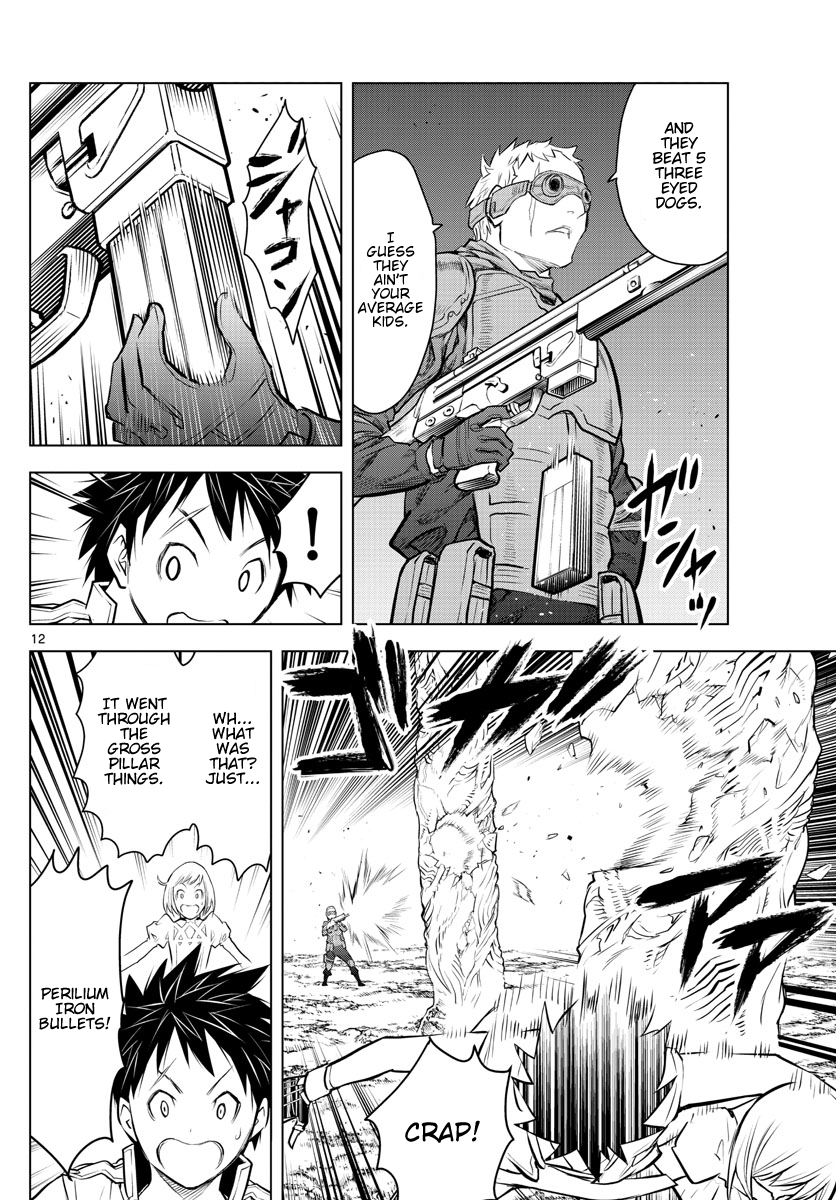 Soukyuu no Ariadne Chapter 15 page 12 - Chapter 15: Three Eyed Dog
