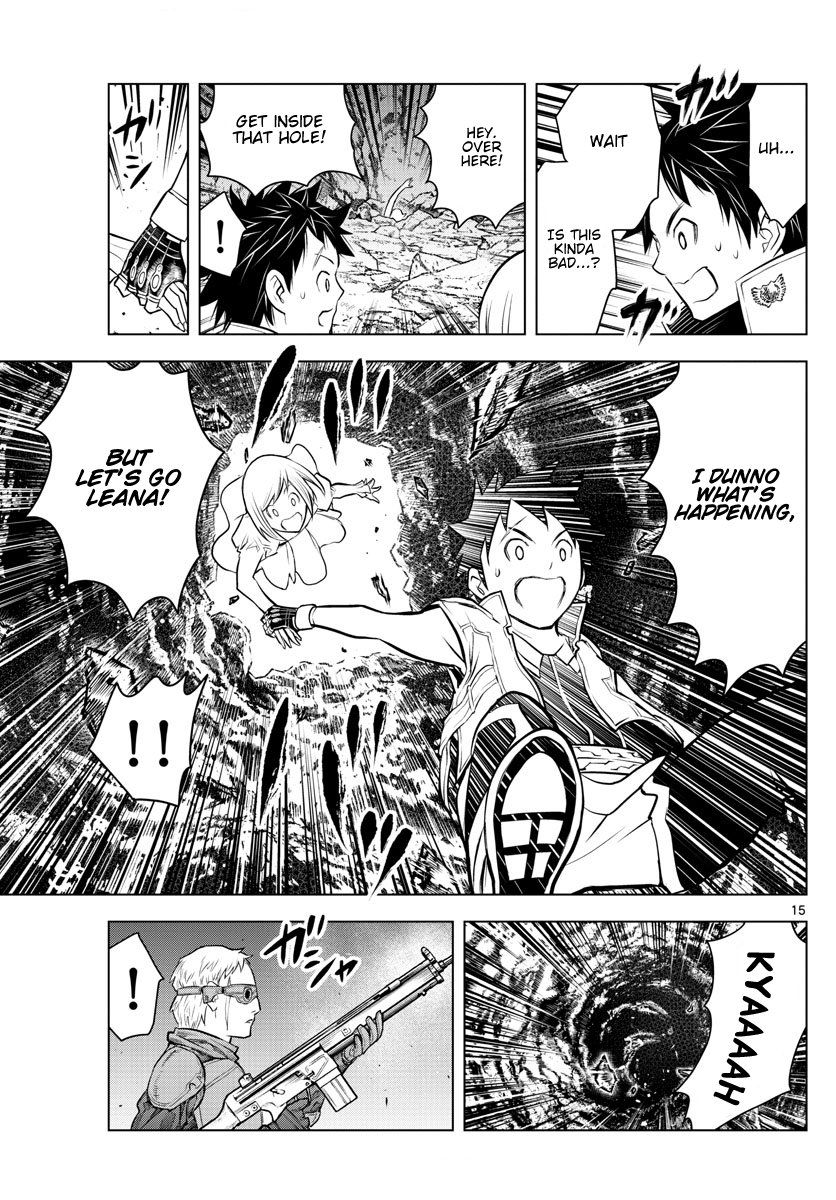 Soukyuu no Ariadne Chapter 15 page 15 - Chapter 15: Three Eyed Dog