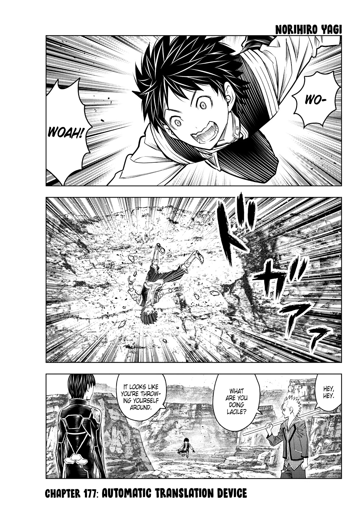 Soukyuu no Ariadne Chapter 177 page 1 - Chapter 177: Automatic Translation Device