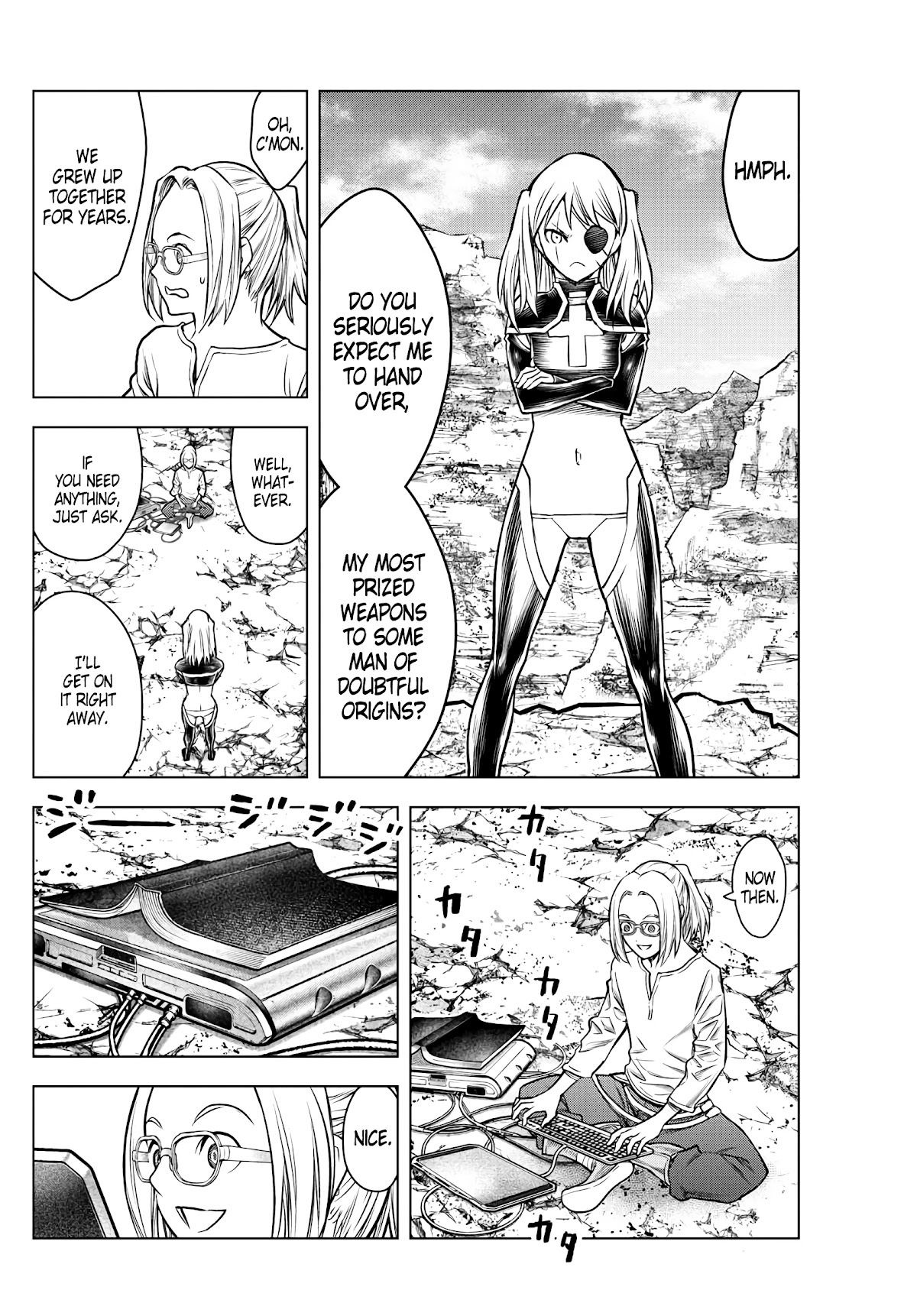 Soukyuu no Ariadne Chapter 177 page 4 - Chapter 177: Automatic Translation Device