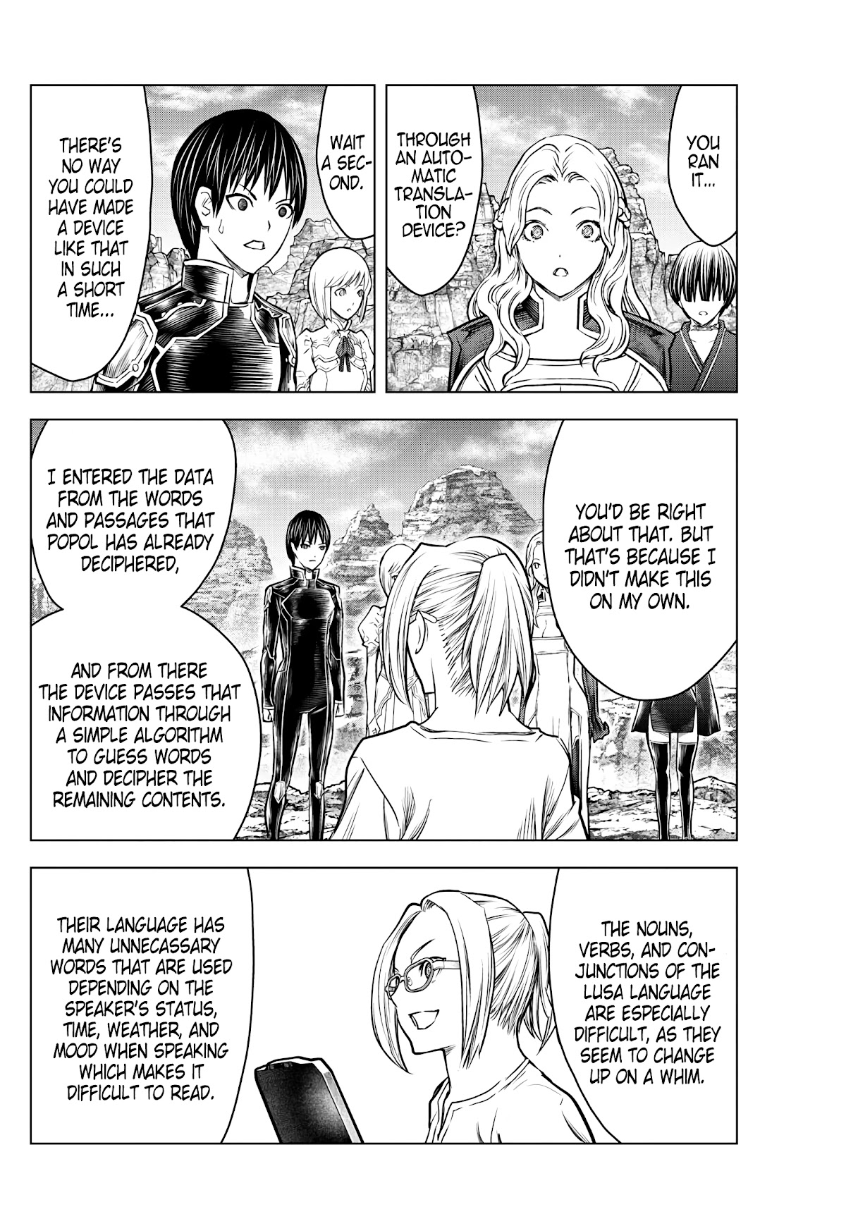 Soukyuu no Ariadne Chapter 177 page 6 - Chapter 177: Automatic Translation Device