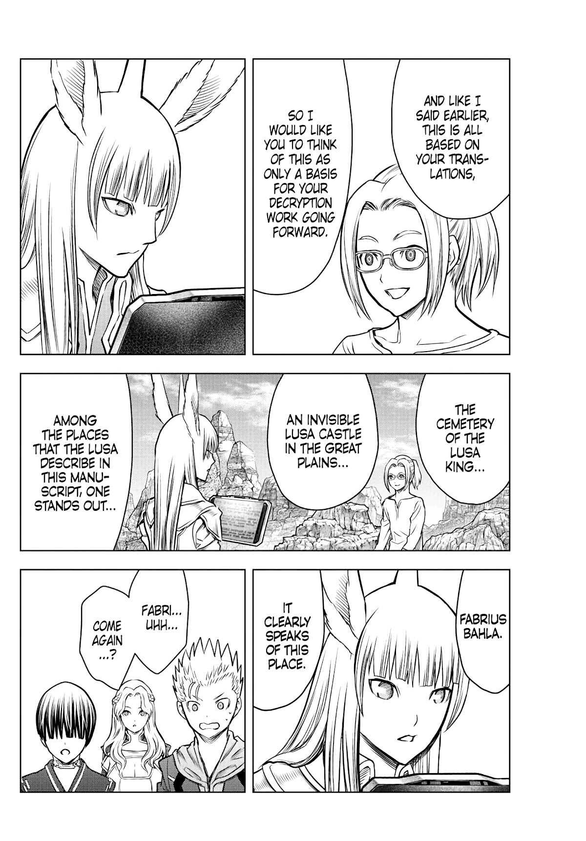 Soukyuu no Ariadne Chapter 177 page 8 - Chapter 177: Automatic Translation Device