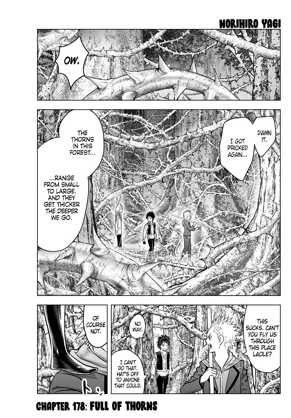 Soukyuu no Ariadne Chapter 178 page 1 - Chapter 178: Full of Thorns