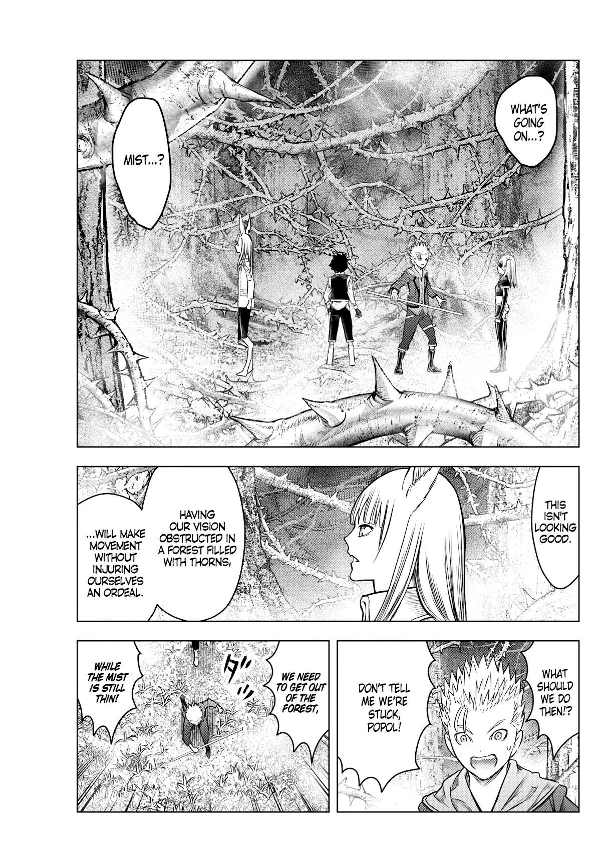 Soukyuu no Ariadne Chapter 178 page 5 - Chapter 178: Full of Thorns