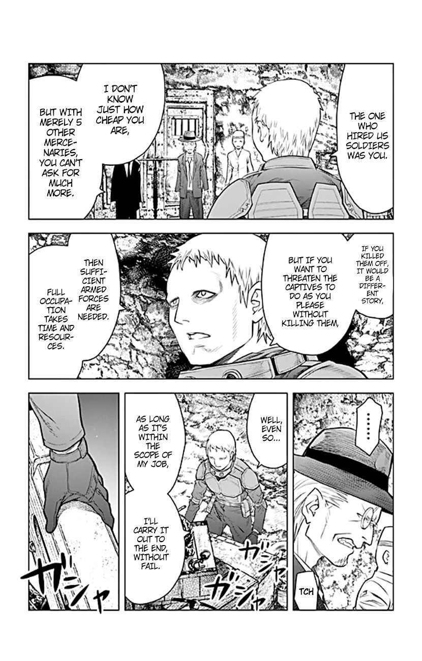 Soukyuu no Ariadne Chapter 18 page 4 - Chapter 18: Battle in the Darkness