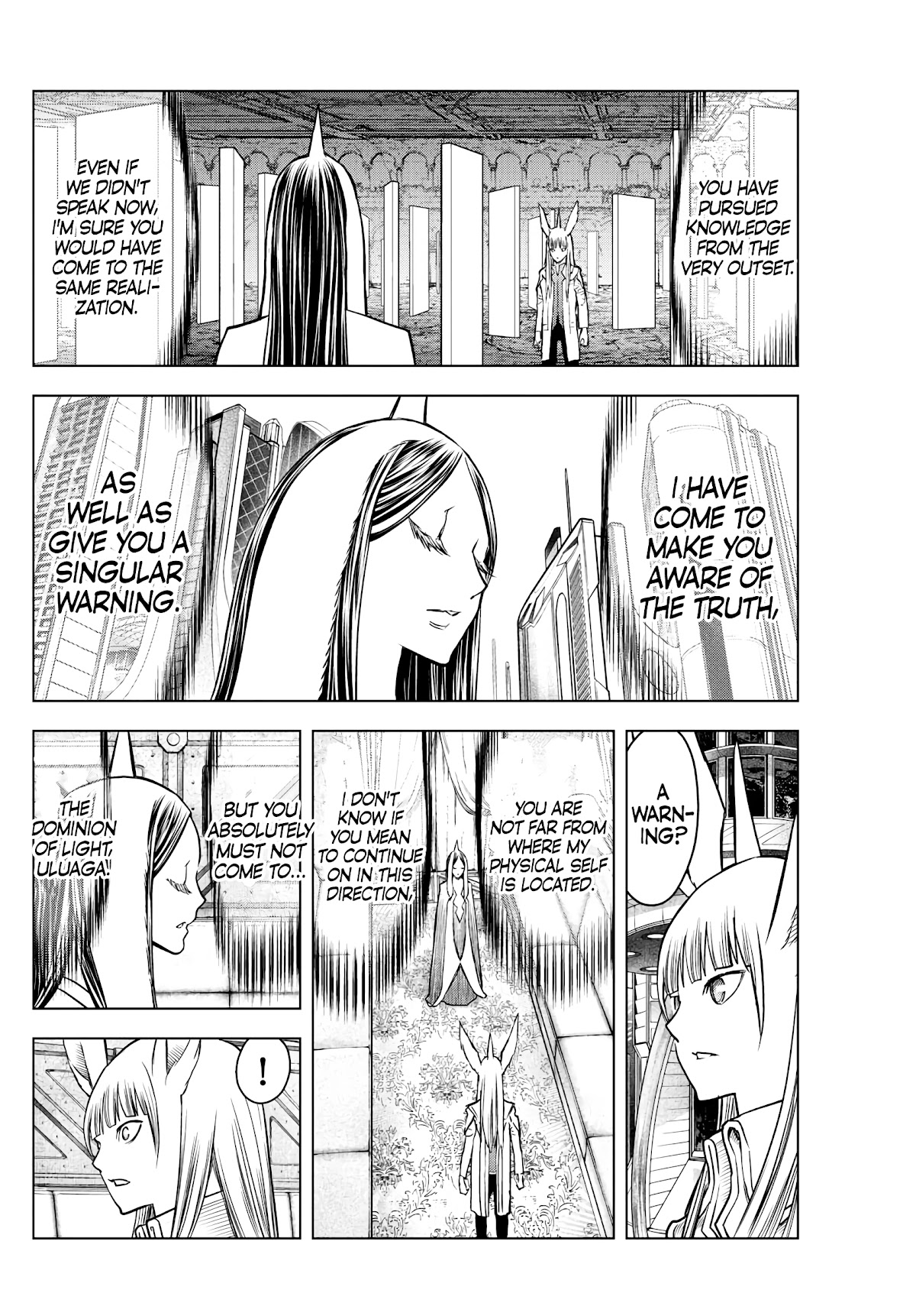 Soukyuu no Ariadne Chapter 181 page 10 - Chapter 181: Warning