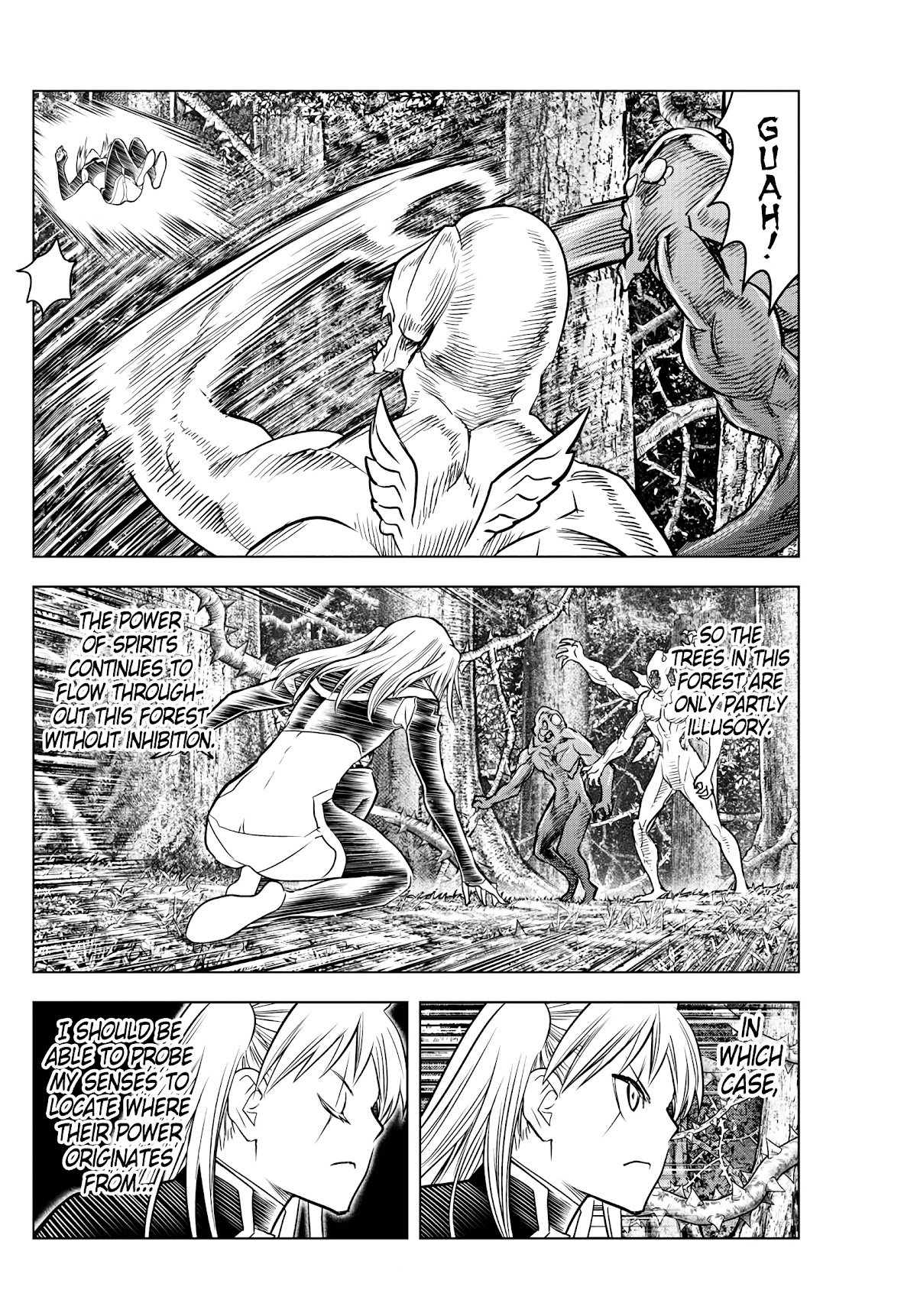 Soukyuu no Ariadne Chapter 182 page 10 - Chapter 182: Lost People