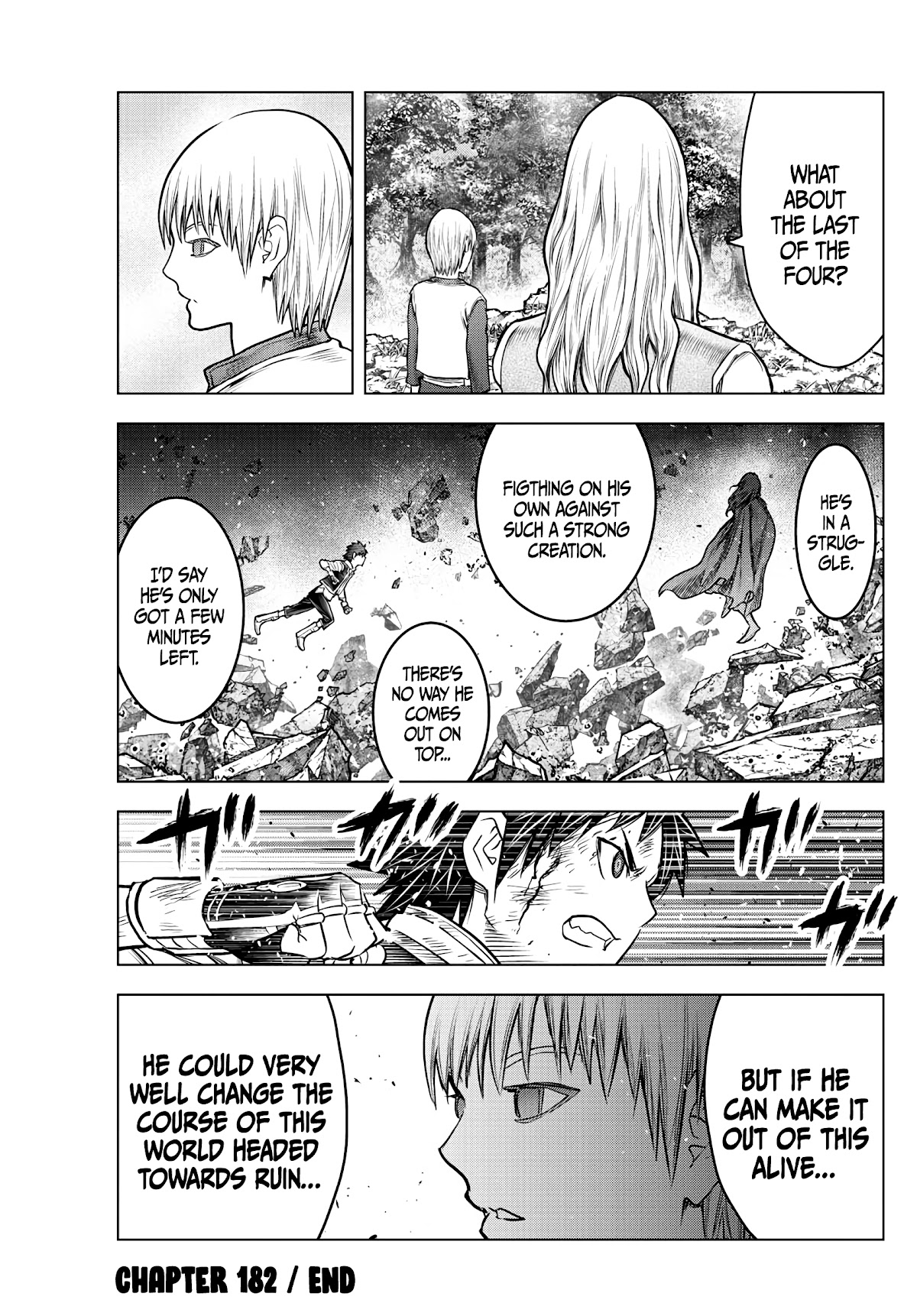 Soukyuu no Ariadne Chapter 182 page 17 - Chapter 182: Lost People