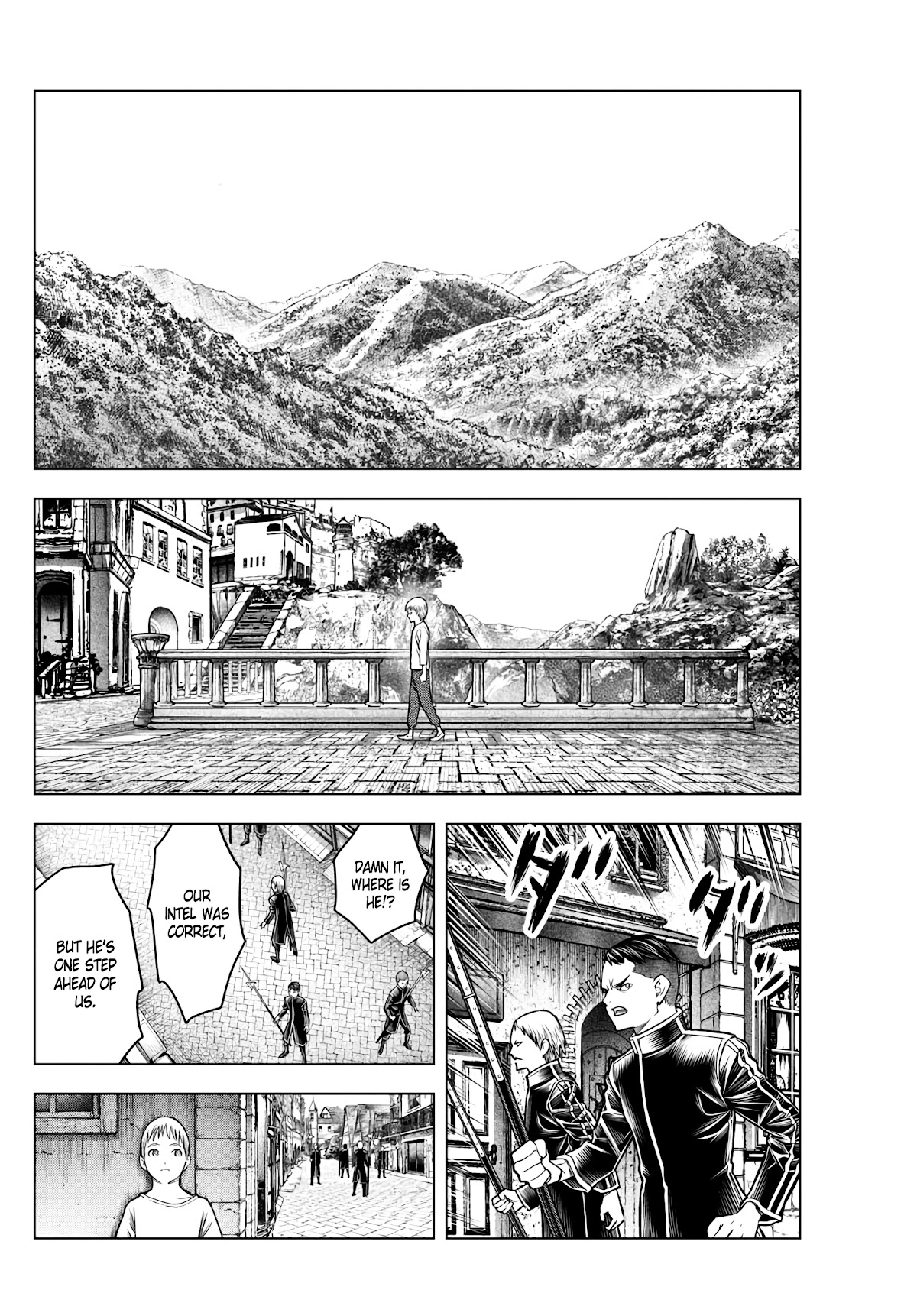 Soukyuu no Ariadne Chapter 185 page 15 - Chapter 185: Trail of Blood