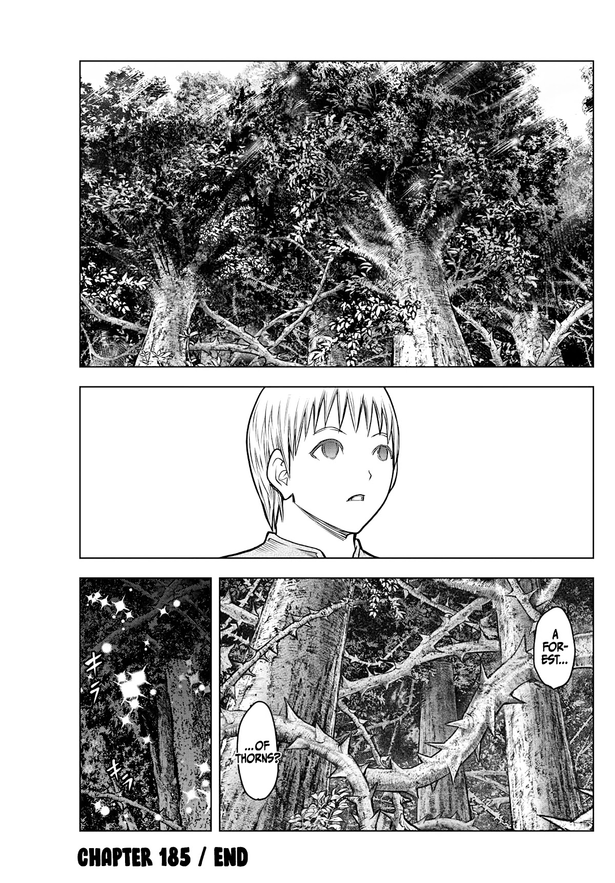 Soukyuu no Ariadne Chapter 185 page 16 - Chapter 185: Trail of Blood