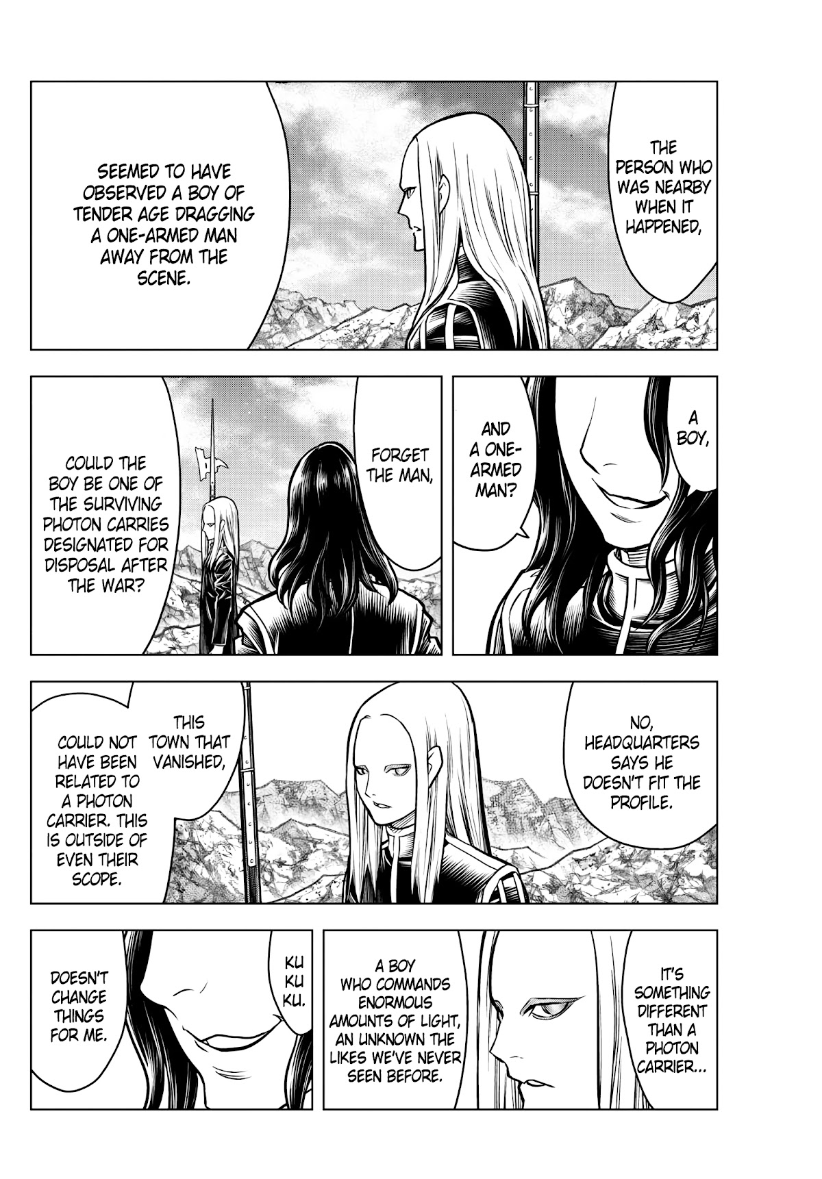 Soukyuu no Ariadne Chapter 185 page 5 - Chapter 185: Trail of Blood