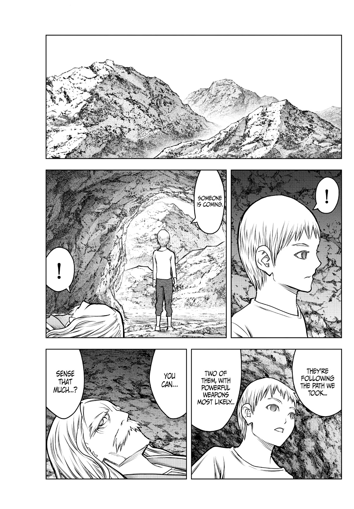 Soukyuu no Ariadne Chapter 185 page 8 - Chapter 185: Trail of Blood