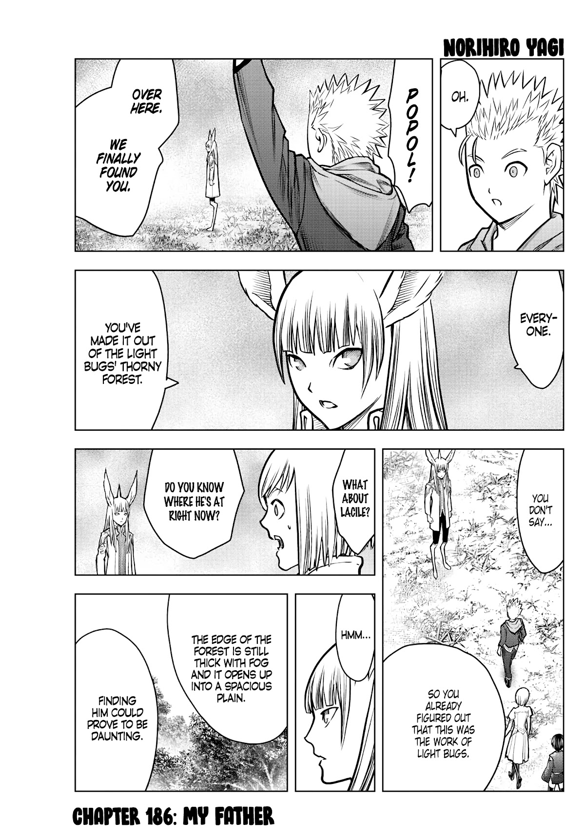 Soukyuu no Ariadne Chapter 186 page 1 - Chapter 186: My Father