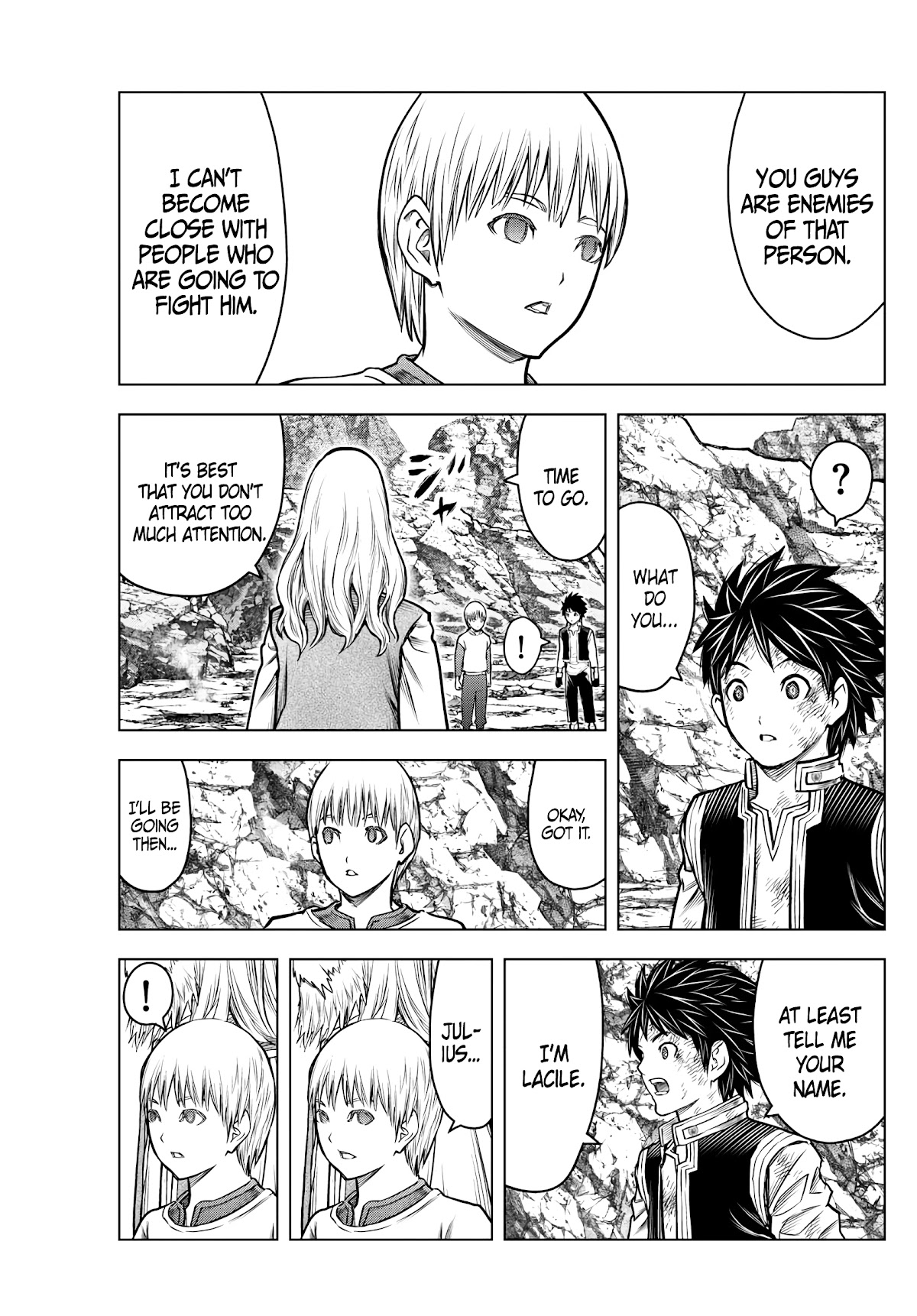 Soukyuu no Ariadne Chapter 186 page 13 - Chapter 186: My Father