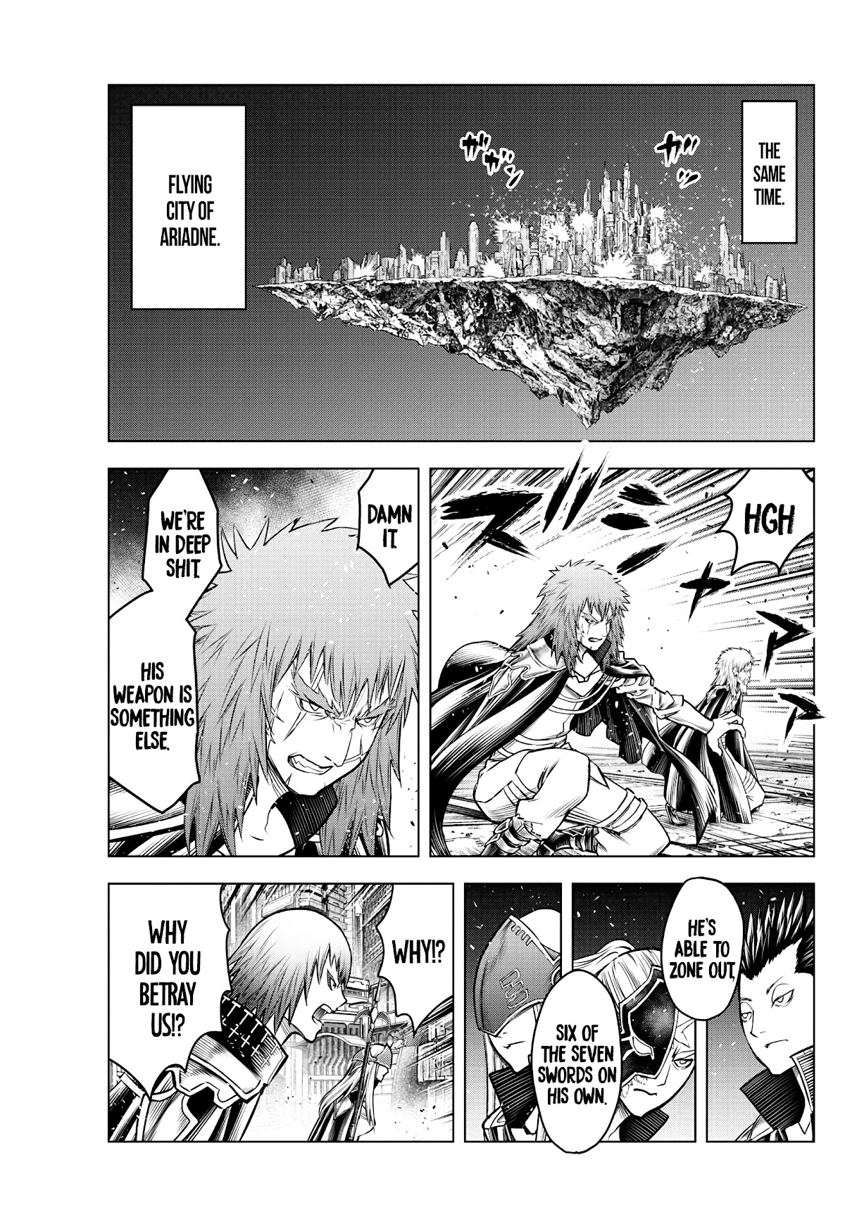 Soukyuu no Ariadne Chapter 186 page 15 - Chapter 186: My Father