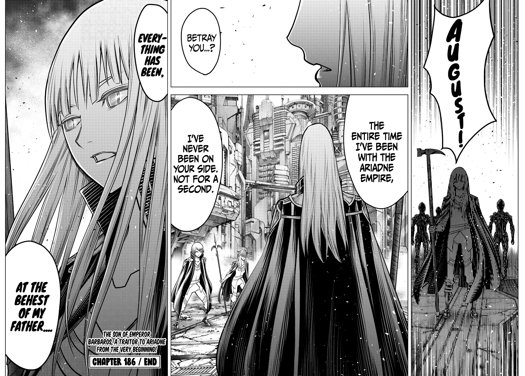 Soukyuu no Ariadne Chapter 186 page 16 - Chapter 186: My Father