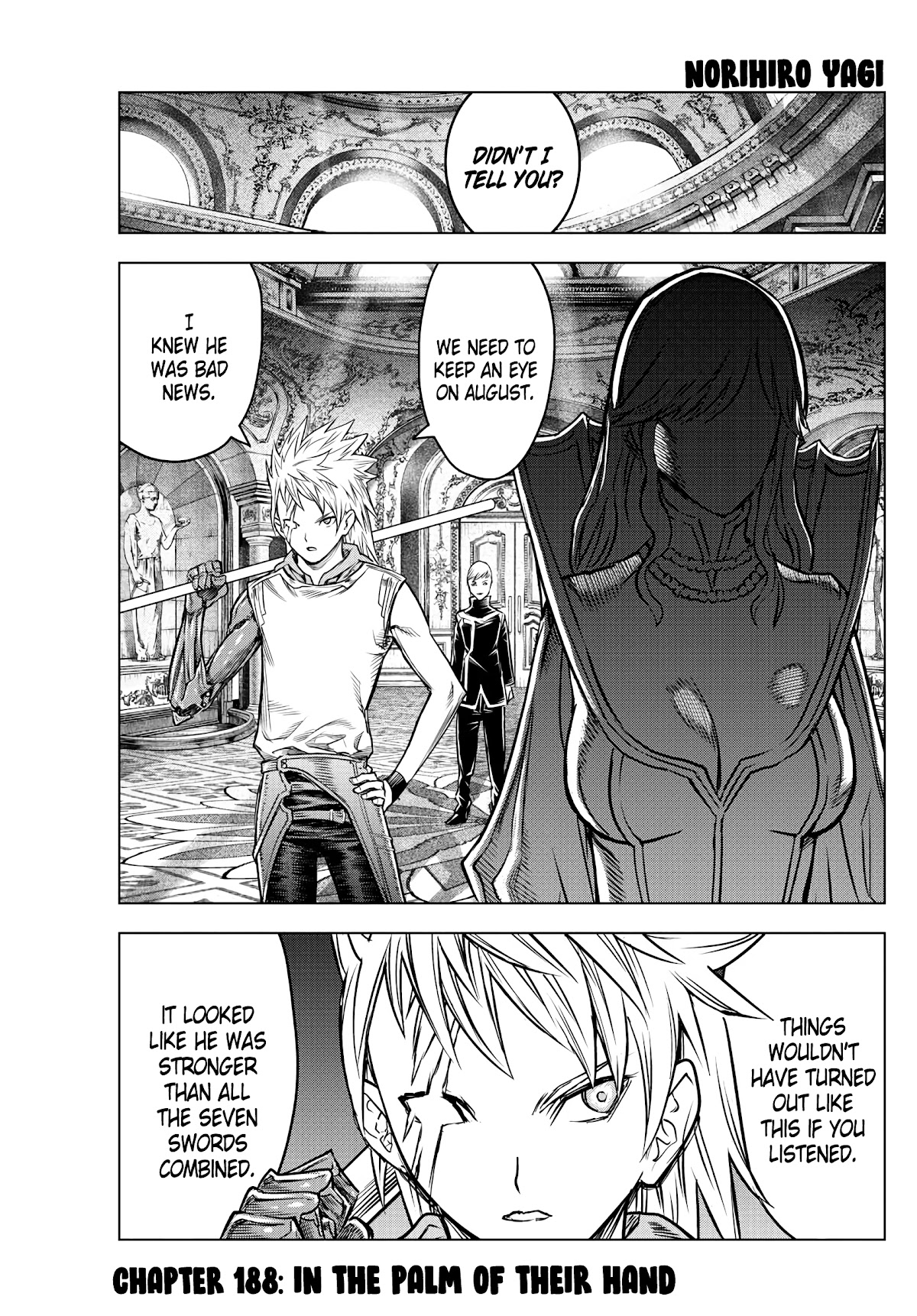 Soukyuu no Ariadne Chapter 188 page 1 - Chapter 188: In the Palm of Their Hand
