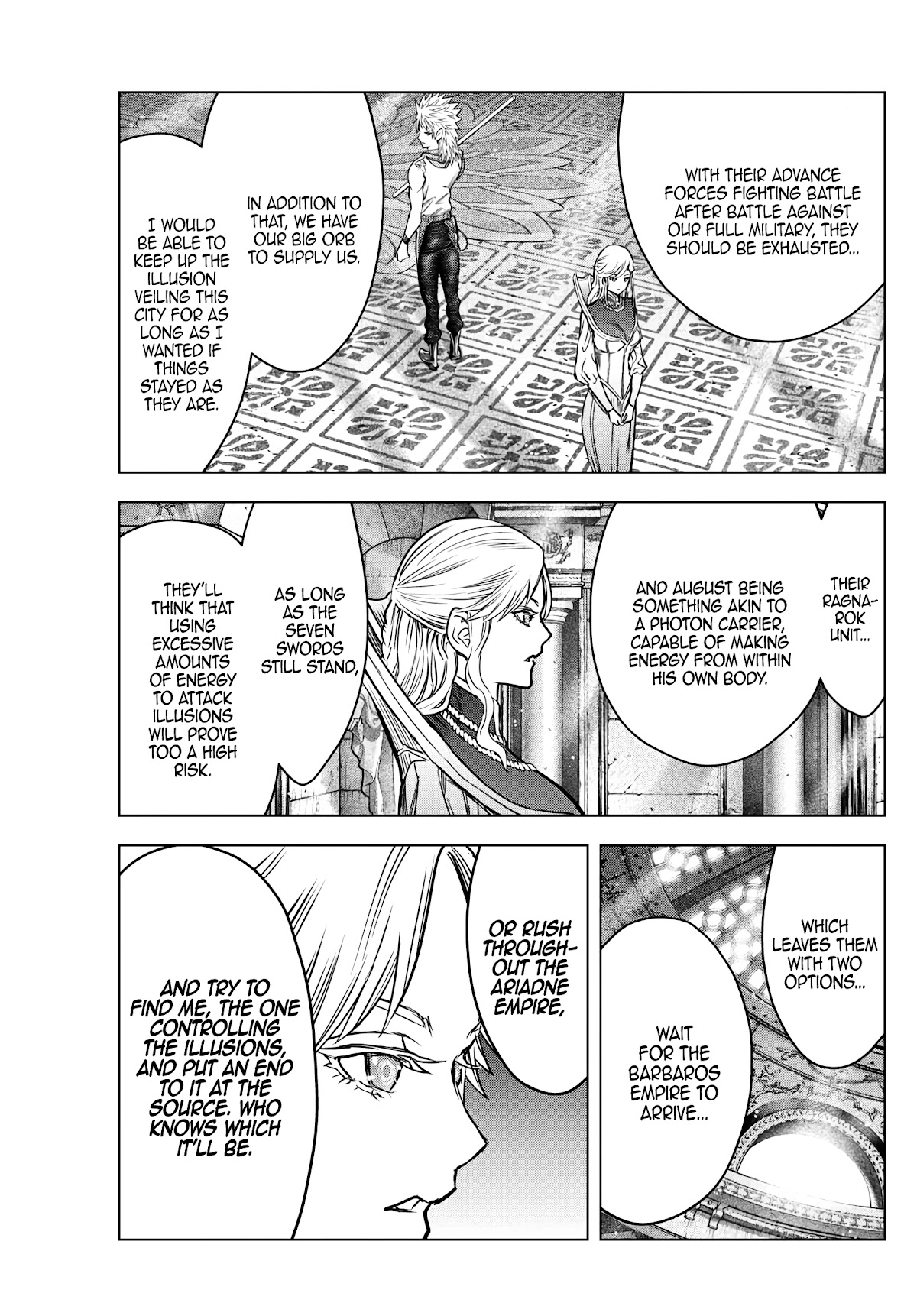 Soukyuu no Ariadne Chapter 188 page 13 - Chapter 188: In the Palm of Their Hand